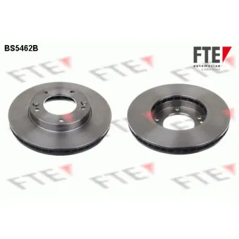 Jeu de 2 disques de frein avant FTE