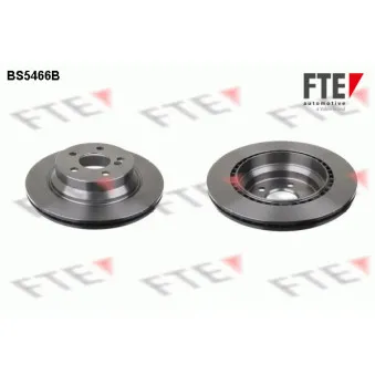 Jeu de 2 disques de frein arrière FTE BS5466B