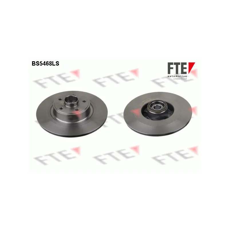 Jeu de 2 disques de frein arrière FTE BS5468LS