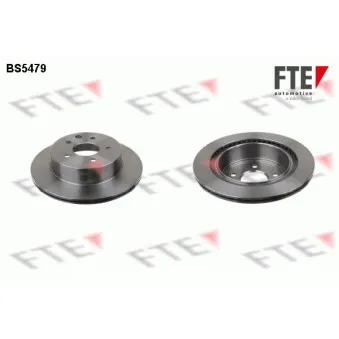 Jeu de 2 disques de frein arrière FTE BS5479