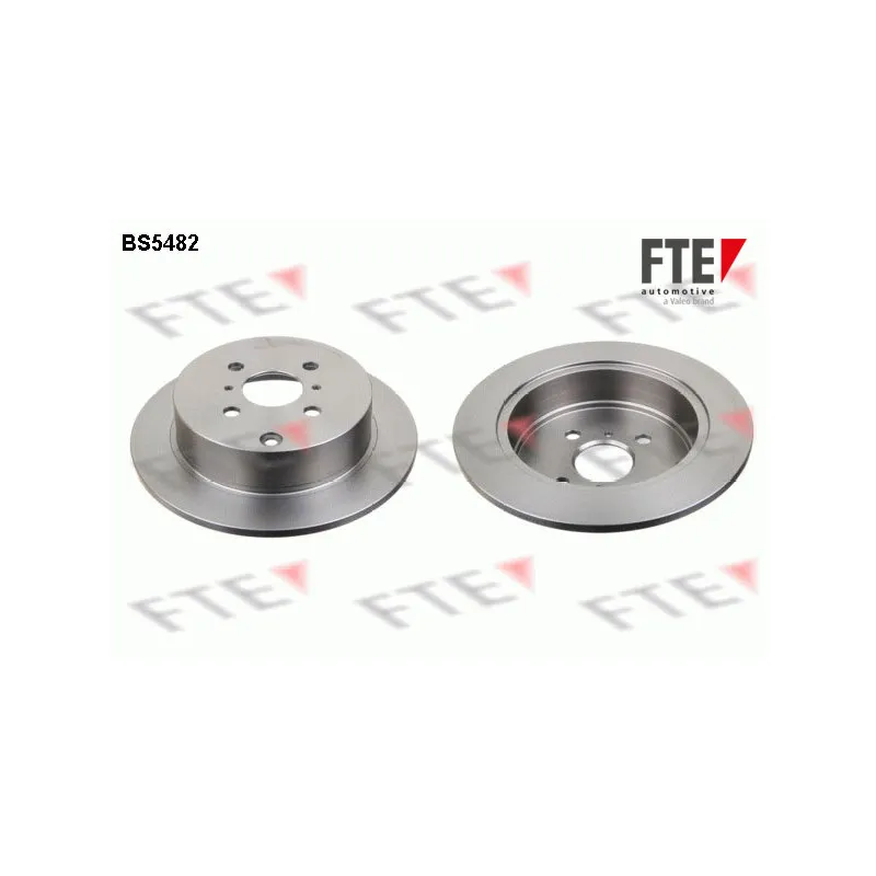 Jeu de 2 disques de frein arrière FTE BS5482