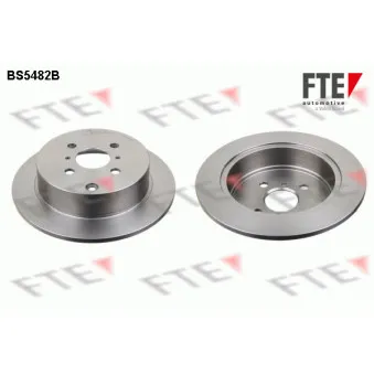 Jeu de 2 disques de frein arrière FTE BS5482B