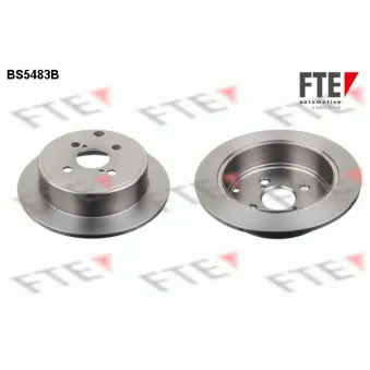 Jeu de 2 disques de frein arrière FTE BS5483B