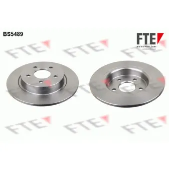 Jeu de 2 disques de frein arrière FTE BS5489