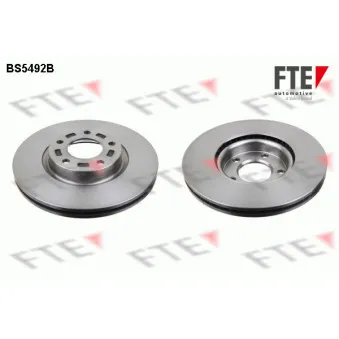 Jeu de 2 disques de frein avant FTE BS5492B