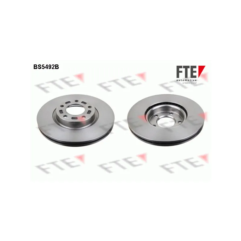 Jeu de 2 disques de frein avant FTE BS5492B