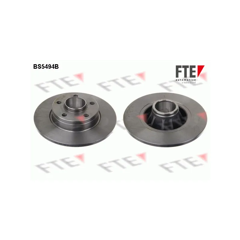 Jeu de 2 disques de frein arrière FTE BS5494B