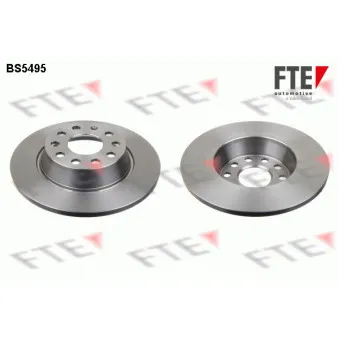 Jeu de 2 disques de frein arrière FTE BS5495