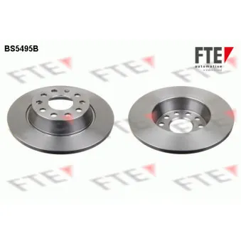 Jeu de 2 disques de frein arrière FTE BS5495B