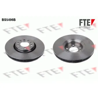 Jeu de 2 disques de frein avant FTE BS5496B