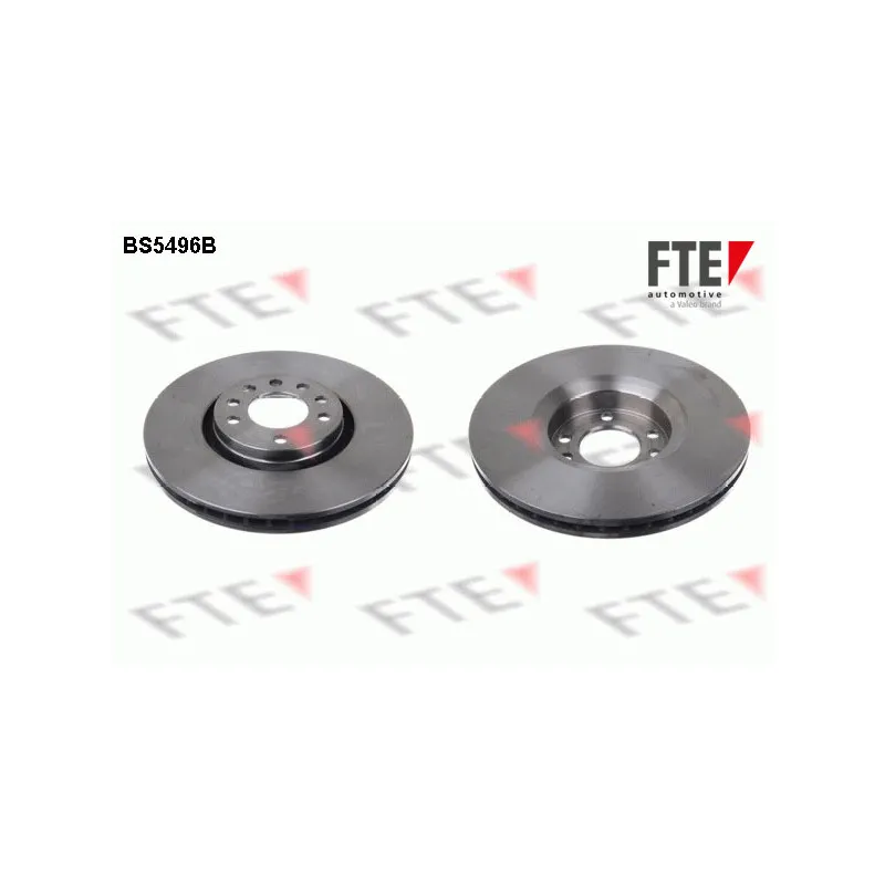 Jeu de 2 disques de frein avant FTE BS5496B