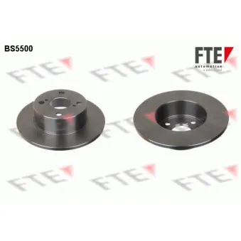 Jeu de 2 disques de frein arrière FTE BS5500