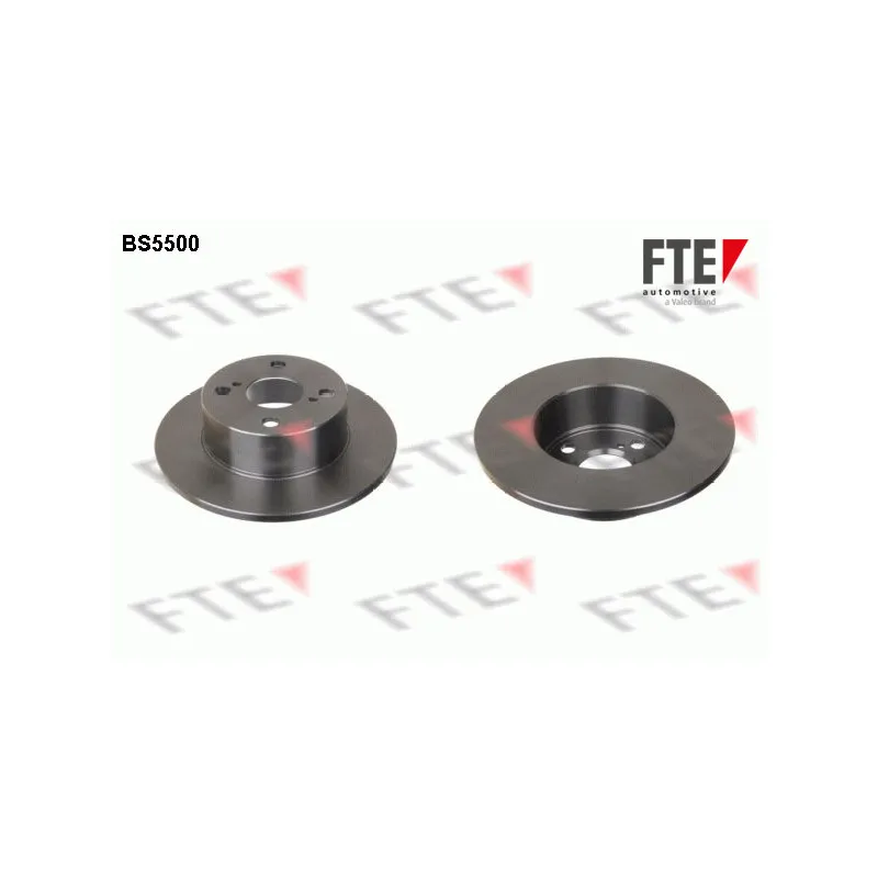 Jeu de 2 disques de frein arrière FTE BS5500