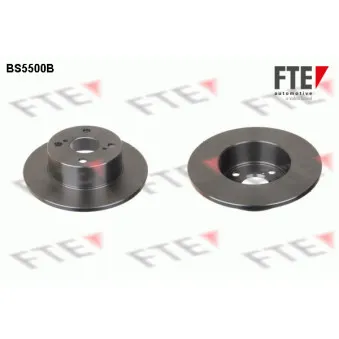 Jeu de 2 disques de frein arrière FTE