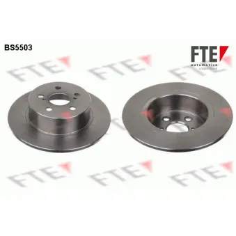 Jeu de 2 disques de frein arrière FTE BS5503
