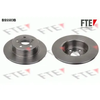 Jeu de 2 disques de frein arrière FTE BS5503B