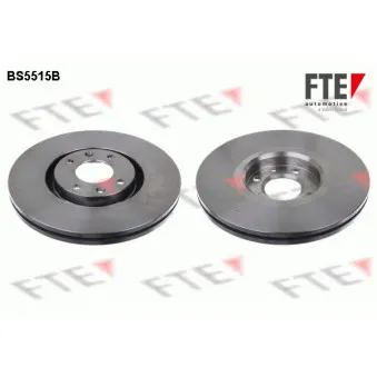 Jeu de 2 disques de frein avant FTE BS5515B