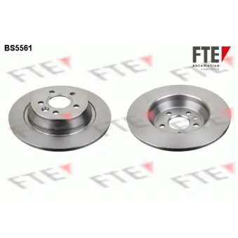 Jeu de 2 disques de frein arrière FTE BS5561