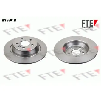 Jeu de 2 disques de frein arrière FTE BS5561B