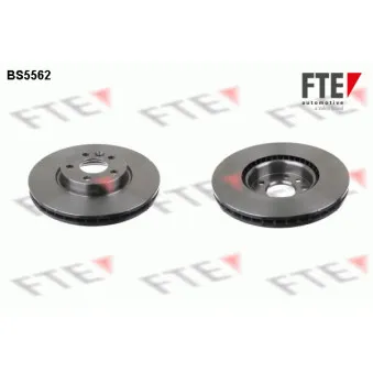 Jeu de 2 disques de frein avant FTE BS5562