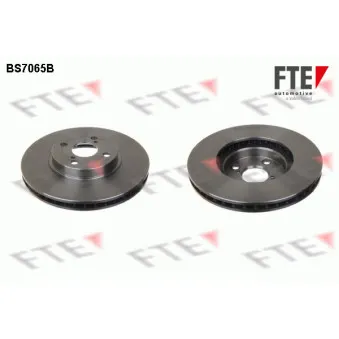 Jeu de 2 disques de frein avant FTE BS7065B