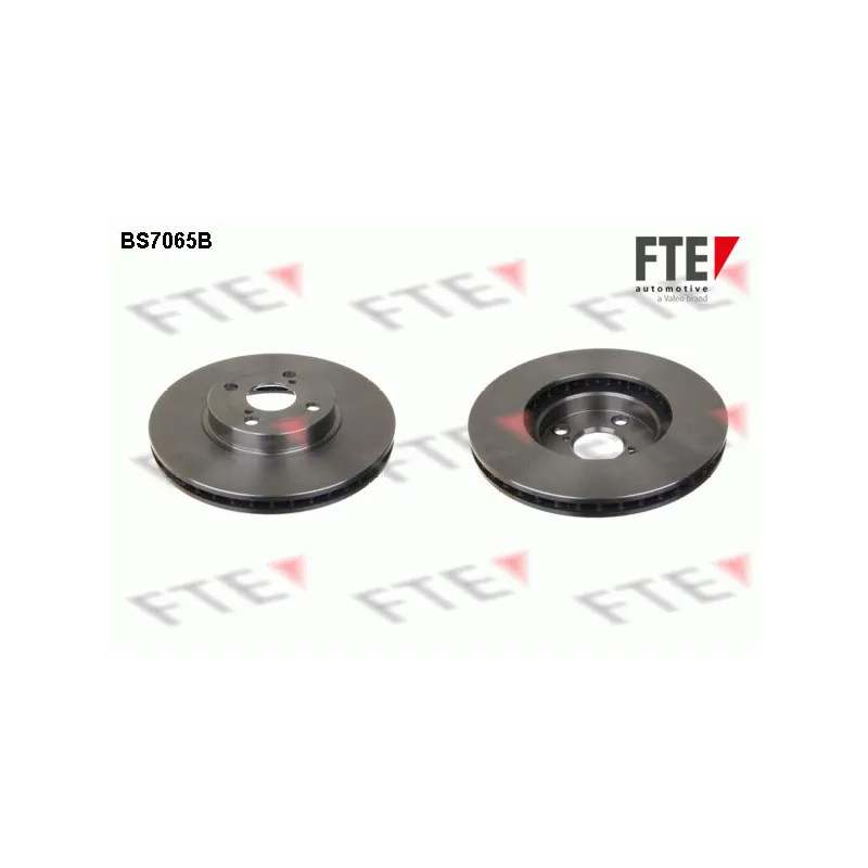 Jeu de 2 disques de frein avant FTE BS7065B