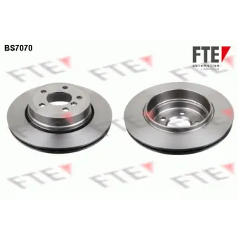 Jeu de 2 disques de frein arrière FTE BS7070