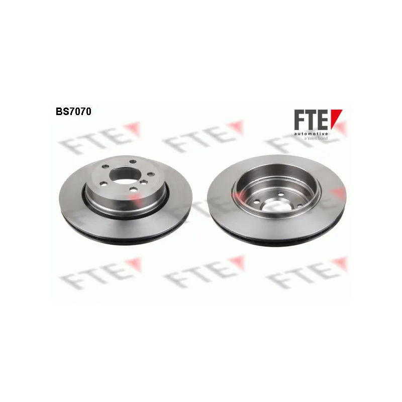 Jeu de 2 disques de frein arrière FTE BS7070
