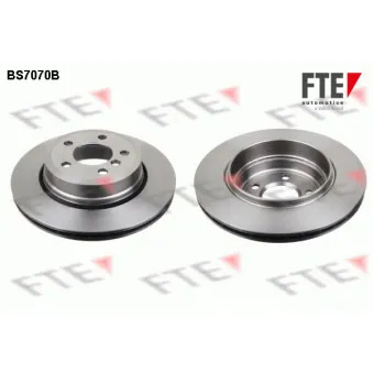 Jeu de 2 disques de frein arrière FTE BS7070B