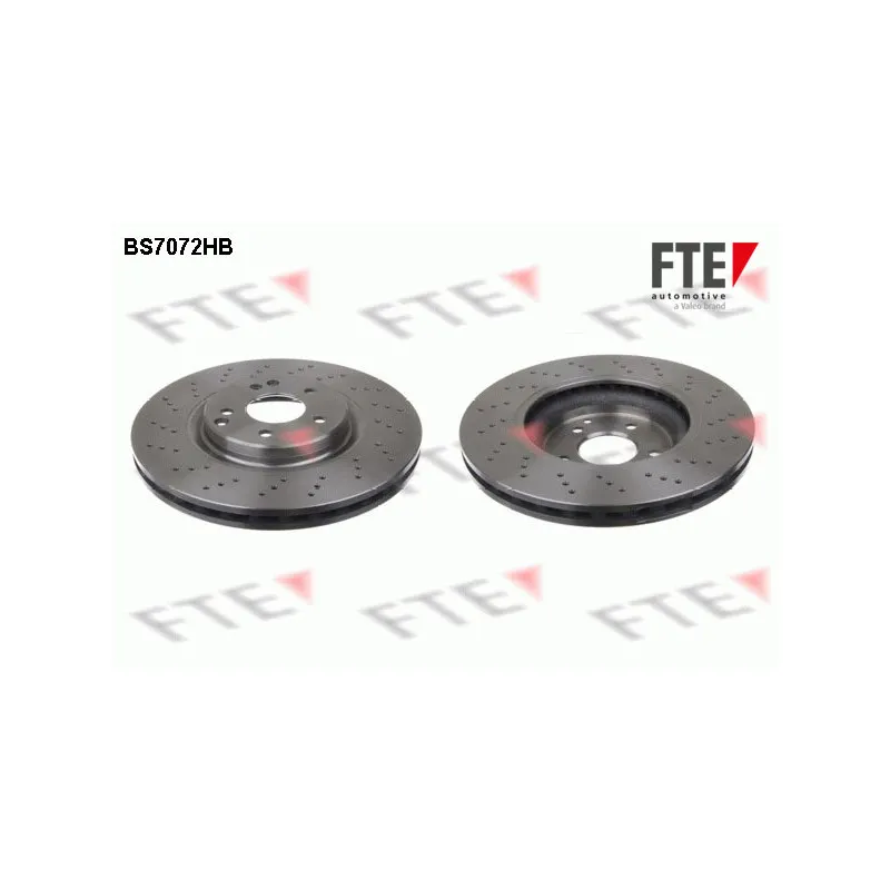 Jeu de 2 disques de frein avant FTE BS7072HB