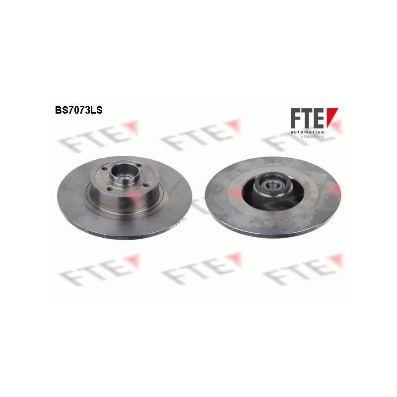 Jeu de 2 disques de frein arrière FTE BS7073LS