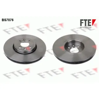 Jeu de 2 disques de frein avant FTE BS7076