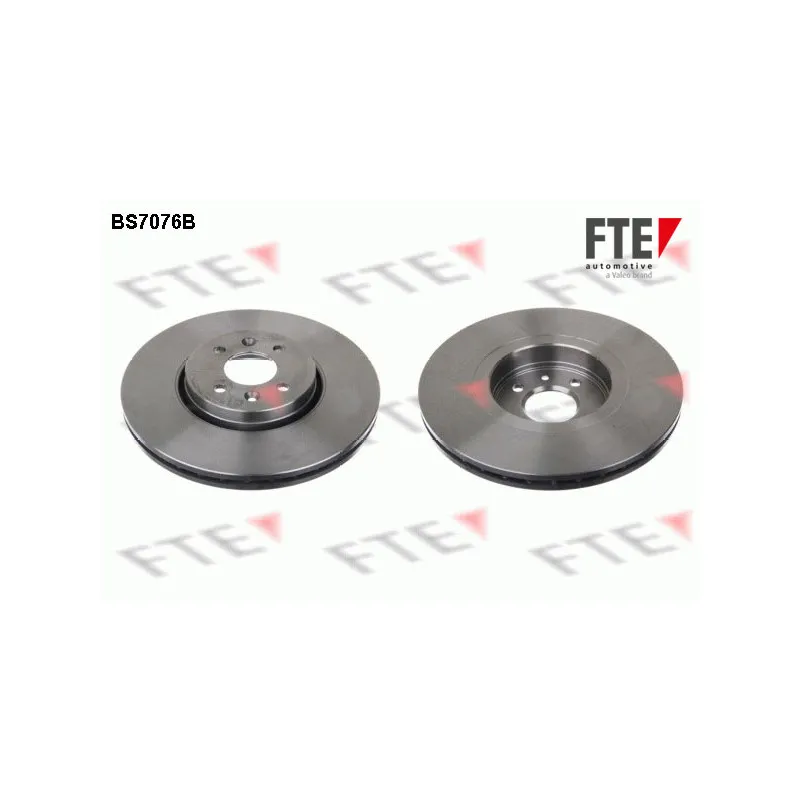 Jeu de 2 disques de frein avant FTE BS7076B
