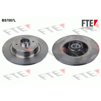 Jeu de 2 disques de frein arrière FTE BS7087L