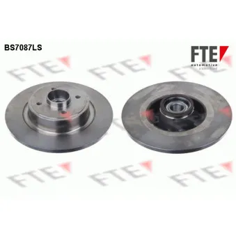 Jeu de 2 disques de frein arrière FTE BS7087LS