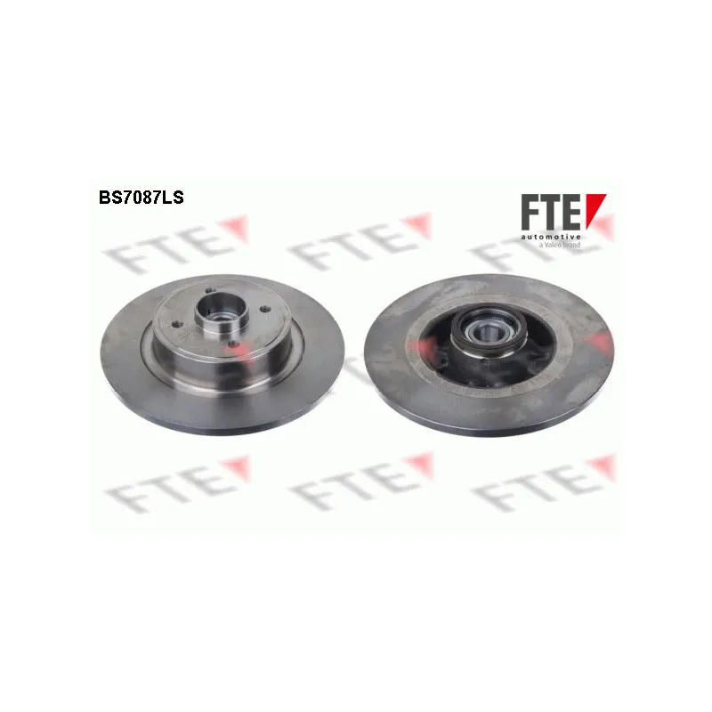 Jeu de 2 disques de frein arrière FTE BS7087LS