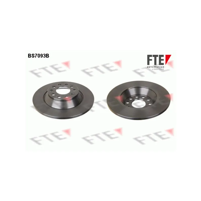 Jeu de 2 disques de frein arrière FTE BS7093B