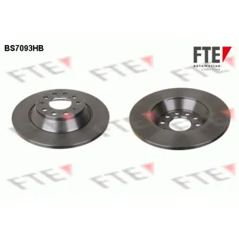 Jeu de 2 disques de frein arrière FTE BS7093HB