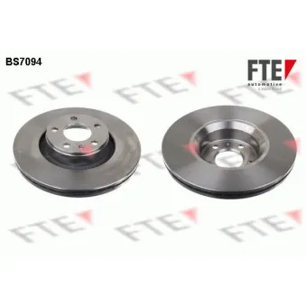 Jeu de 2 disques de frein avant FTE BS7094