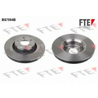 Jeu de 2 disques de frein avant FTE BS7094B