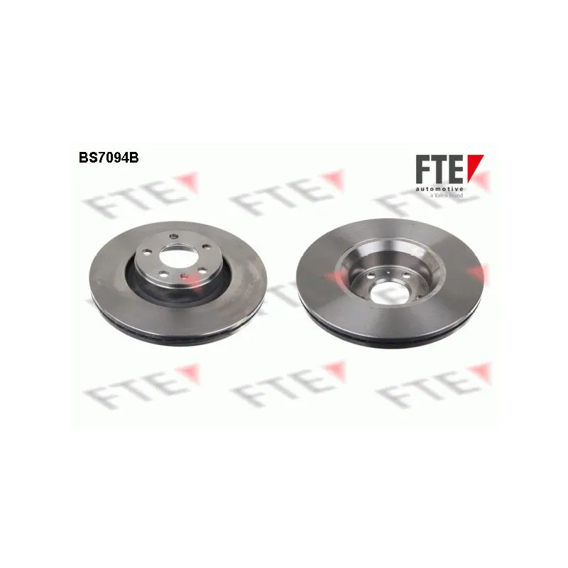 Jeu de 2 disques de frein avant FTE BS7094B