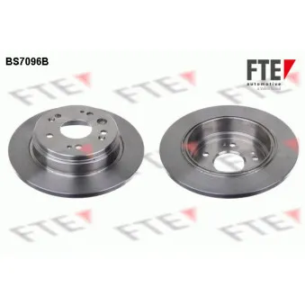 Jeu de 2 disques de frein arrière FTE BS7096B