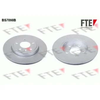 Jeu de 2 disques de frein arrière FTE BS7098B