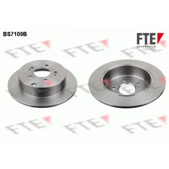 Jeu de 2 disques de frein arrière FTE BS7109B