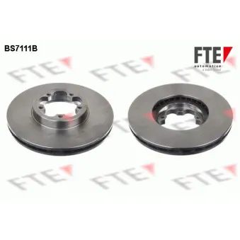 Jeu de 2 disques de frein avant FTE BS7111B