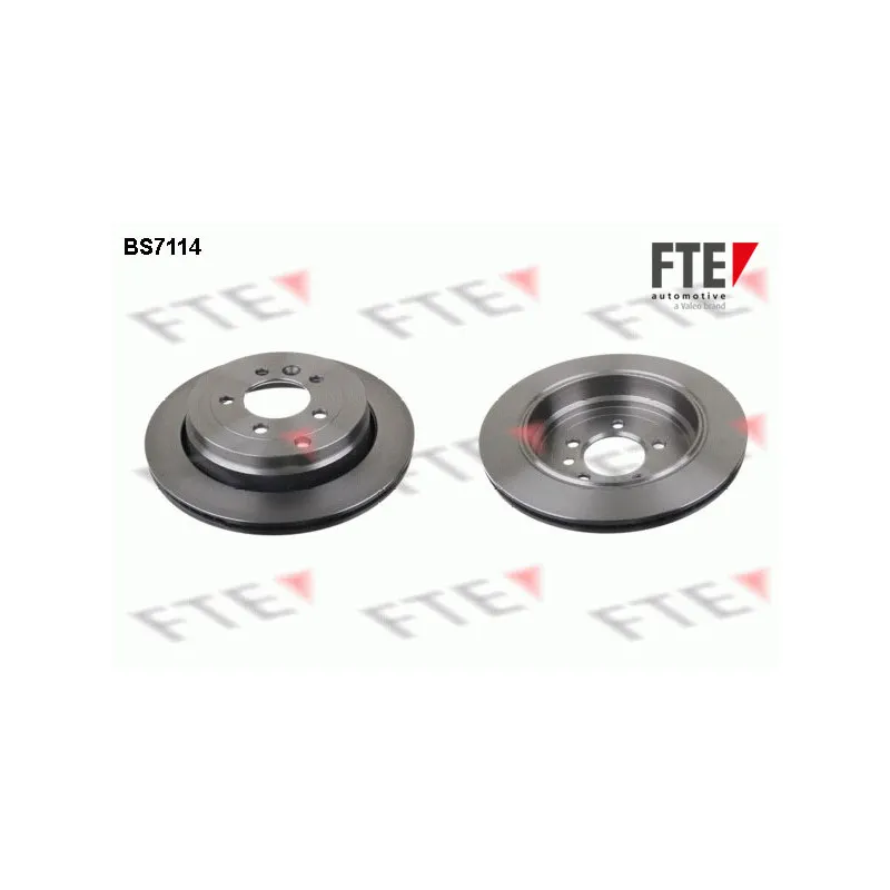 Jeu de 2 disques de frein arrière FTE BS7114