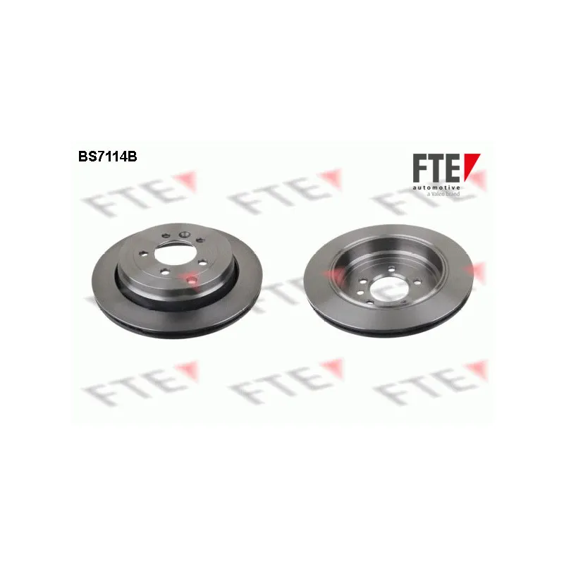 Jeu de 2 disques de frein arrière FTE BS7114B