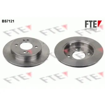 Jeu de 2 disques de frein arrière FTE BS7121