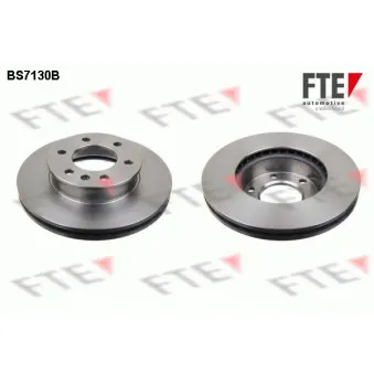 Jeu de 2 disques de frein avant FTE BS7130B