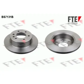 Jeu de 2 disques de frein arrière FTE BS7131B